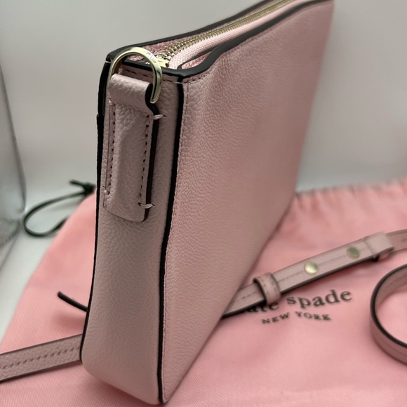 KATE SPADE New York Margaux Medium Pink Leather Convertible Crossbody Bag   NWOT - Picture 13 of 16